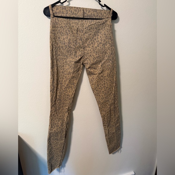 GAP Brown Jeans Slim Fit Animal Print - Picture 3 of 6
